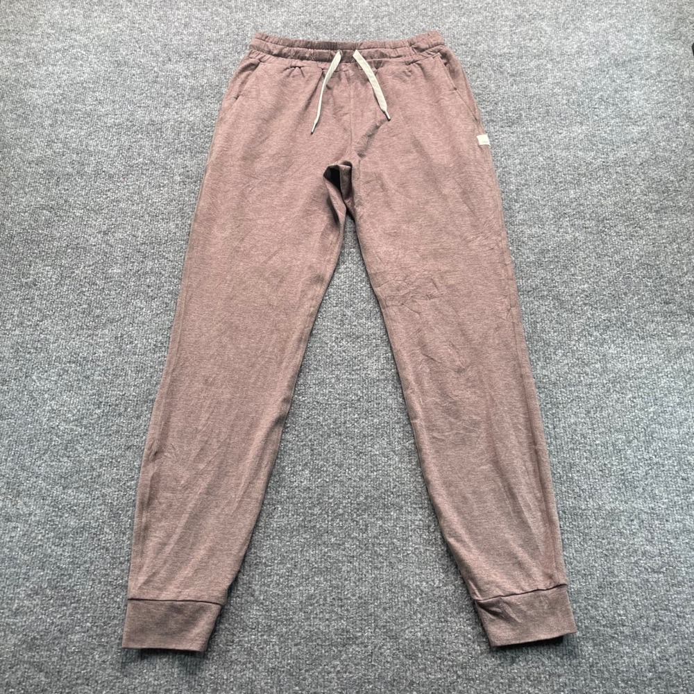Vuori Ponto Performance Joggers womens  M Brown Heathered DreamKnit Sweatpants